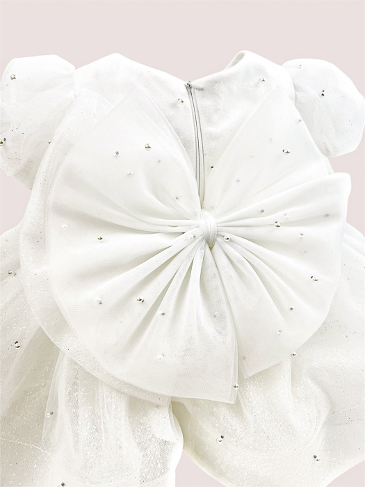 Rochie Raisa cu sclipici si perlute [4]