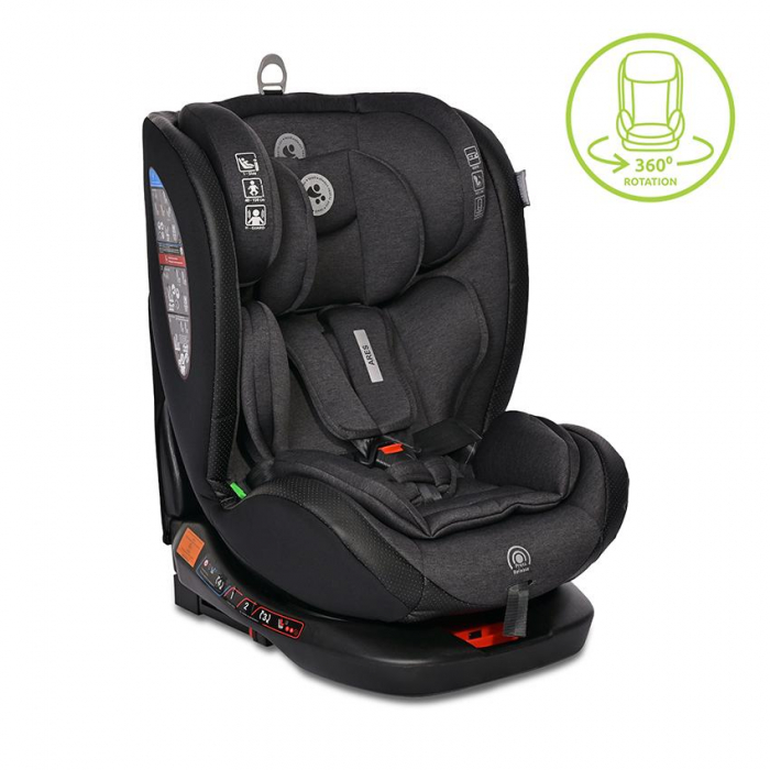Scaun auto Ares, Isofix, i-Size, rotativ 360 grade, 40-150 cm, 0 luni-12 ani [3]