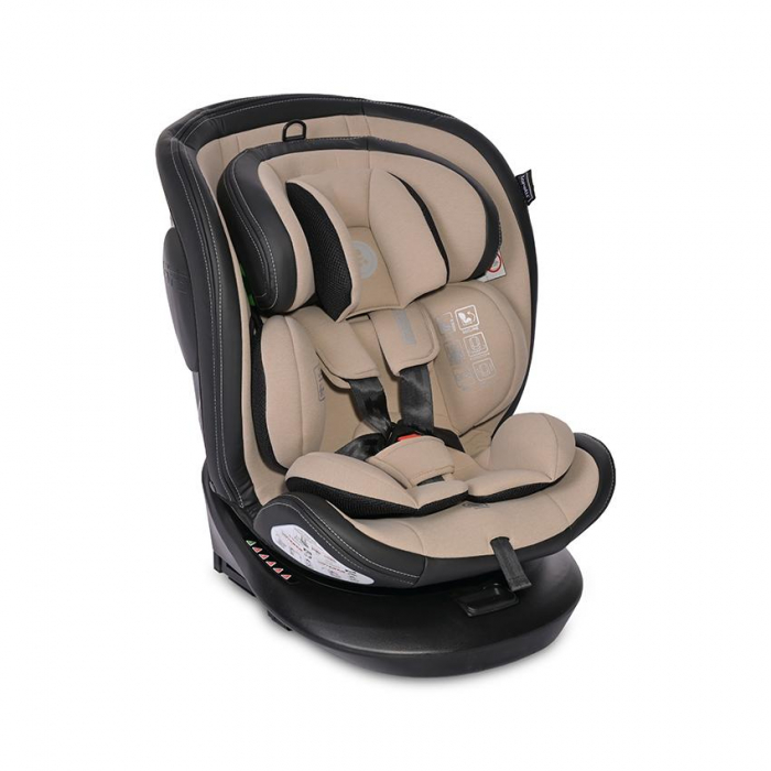 Scaun auto, Aviator, isofix, cu baza rotativa 360 grade, de la 0 luni pana la 12 ani, 40-150 cm [2]
