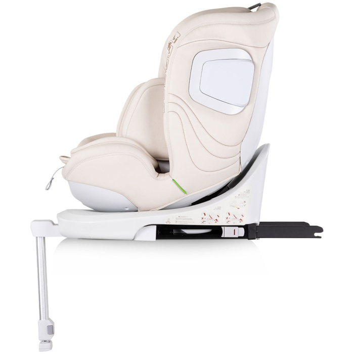 Scaun auto Chipolino Clima Air I-Size 40-150 cm cu sistem Isofix si sezut rotativ biscotta [4]