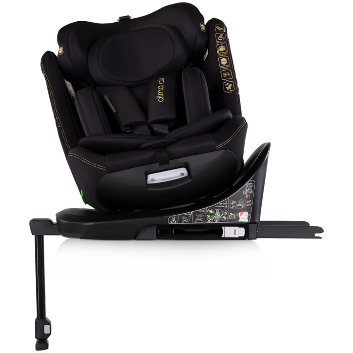 Scaun auto Chipolino Clima Air I-Size 40-150 cm cu sistem Isofix si sezut rotativ blackberry [6]