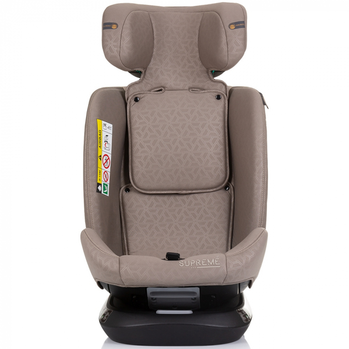 Scaun auto Chipolino Supreme I-Size 40-150 cm cu sistem Isofix macadamia [3]