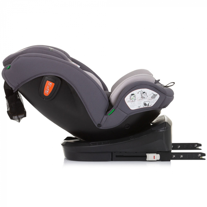 Scaun auto Chipolino Volare I-Size 40-150 cm granite cu sistem Isofix [8]
