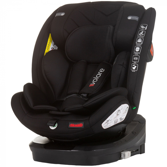 Scaun auto Chipolino Volare I-Size 40-150 cm obsidian cu sistem Isofix [1]