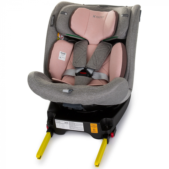 Scaun auto Chipolino X Factor I-Size 40-150 cm flamingo cu sistem Isofix [10]