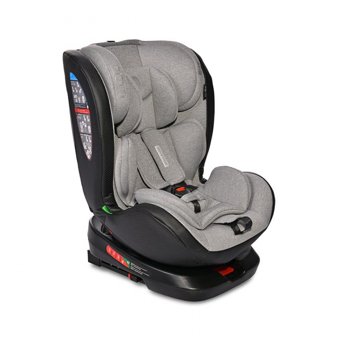 Scaun auto Nebula, i-Size, Isofix, baza rotativa, de la 0 luni pama la 12 ani, 40-150 cm [2]