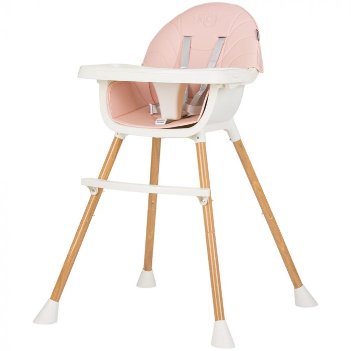 Scaun de masa Chipolino Rio 2 in 1 rose water [1]