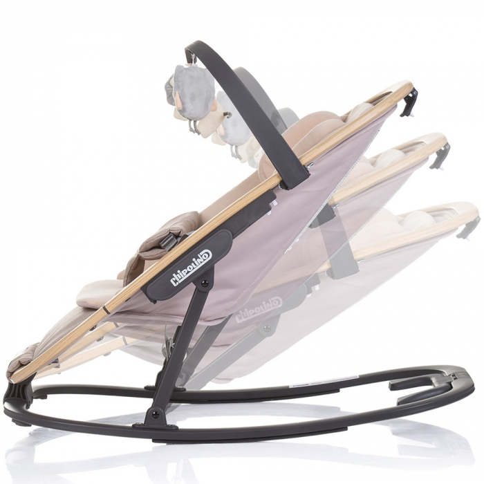 Scaunel balansoar Chipolino Senso biscotta wood [3]