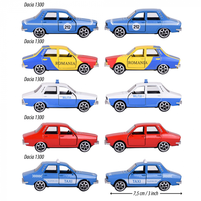 Set Majorette Dacia 1300 cu 5 masinute [3]