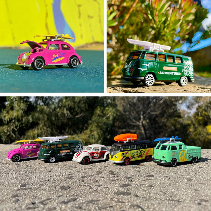 Set Majorette Volkswagen The Originals cu 5 masinute din metal [5]