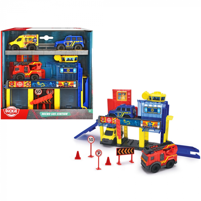 Statie de salvare Dickie Toys Micro SOS Station [2]