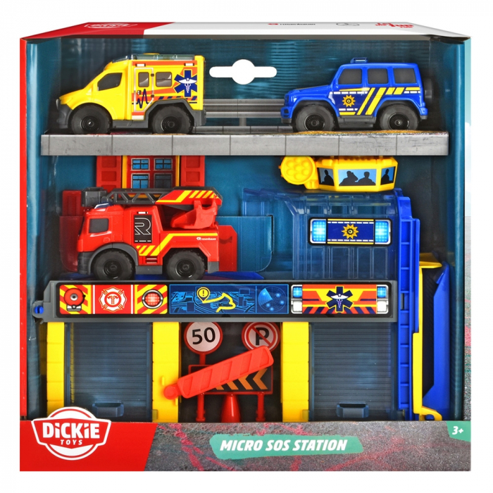 Statie de salvare Dickie Toys Micro SOS Station [3]