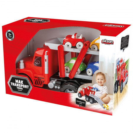 Camion Pilsan Mak Transport Truck cu 4 masinute [1]