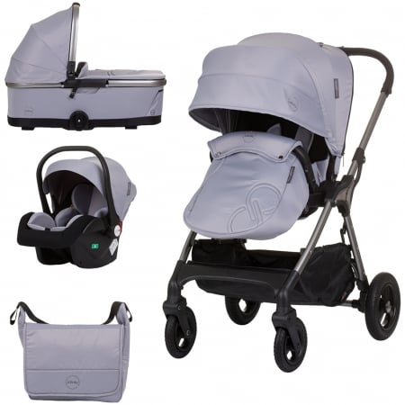 Carucioare Copii - Carucior Chipolino Infinity 3 in 1 granite