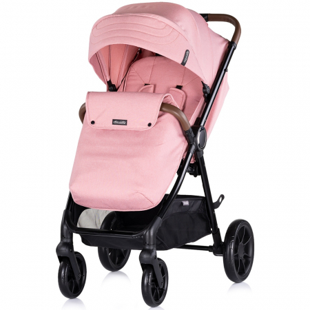 Carucior sport Chipolino Ultera cu husa picioare pink marshmallow [1]
