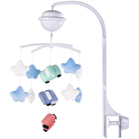 Accesorii Patuturi - Carusel muzical pentru patut cu proiector Chipolino Cars