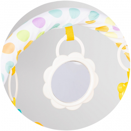 Covoras de joaca cu pian Chipolino Zoo Party blue [3]