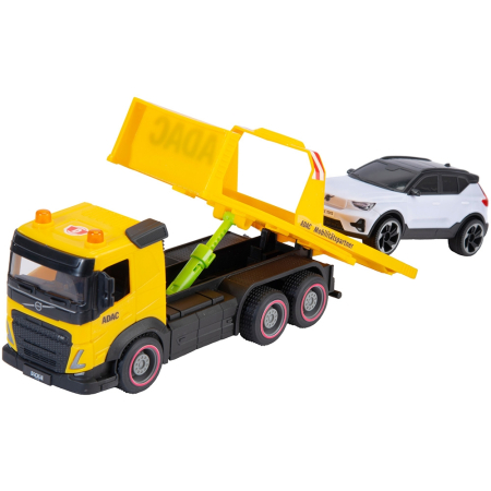 Jucarii Copii - Masina de tractare Dickie Toys ADAC Tow Truck 22 cm galben
