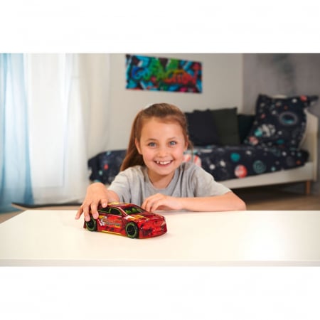 Masina Dickie Toys Beat Breaker 20 cm rosu cu lumini si sunete [6]