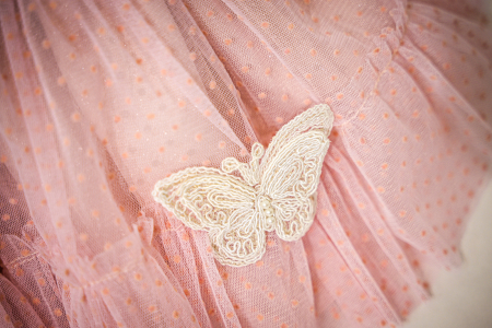 Rochie Anca Roz cu perlute [2]