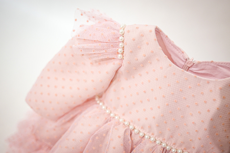 Rochie Anca Roz cu perlute [3]