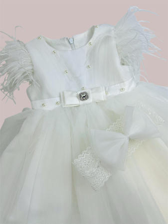 Rochita Corina cu maneca scurta ivoire [2]