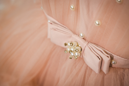 Rochita Corina roz pudra cu perlute [1]