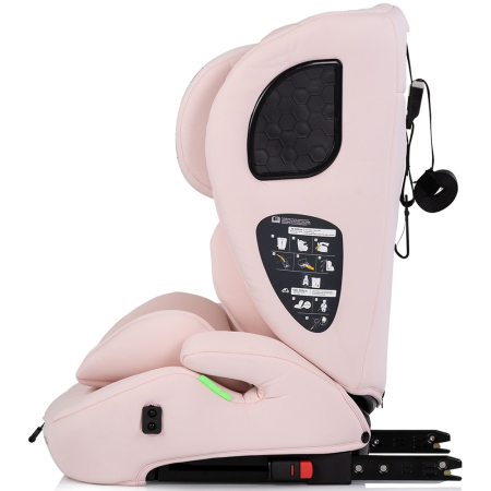 Scaun auto Chipolino Tycoon Iso I-Size 76-150 cm cu sistem Isofix pink marshmallow [3]
