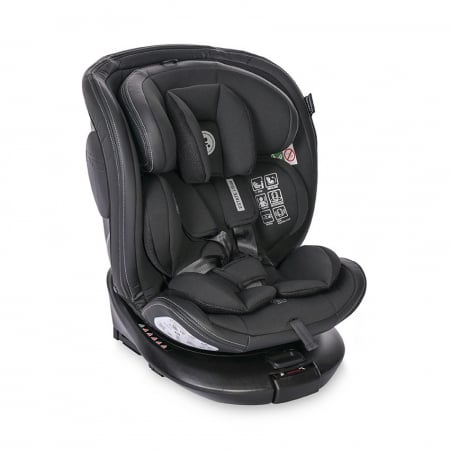 Scaun auto Estate, isofix, cu picior de sprijin, baza rotativa 360 grade, de la 0 luni pana la 12 ani, 40-150 cm [1]