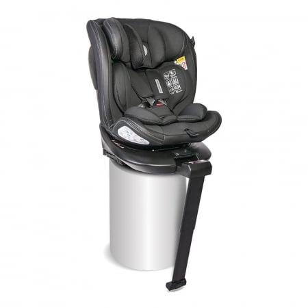 Scaun auto Estate, isofix, cu picior de sprijin, baza rotativa 360 grade, de la 0 luni pana la 12 ani, 40-150 cm [3]