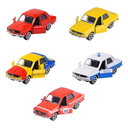 Jucarii Copii - Set Majorette Dacia 1300 cu 5 masinute