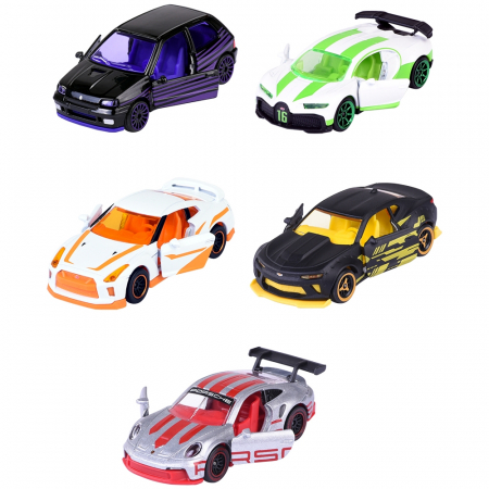 Masinute Si Piste Masinute - Set Majorette Limited Edition 10 cu 5 masinute