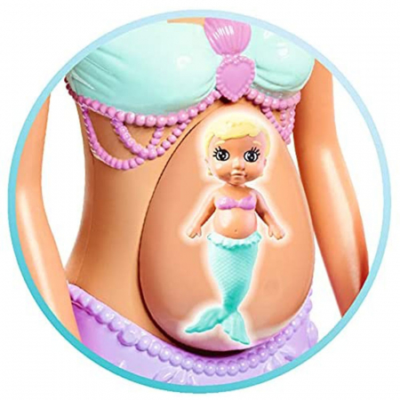Set Simba Steffi Love Mermaid Family papusa Steffy 29 cm, papusa Kevin 29 cm si accesorii [2]