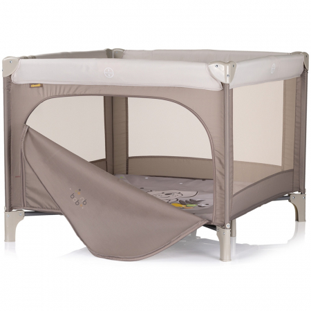 Tarc de joaca pliabil Chipolino Pop Up Bear beige [1]