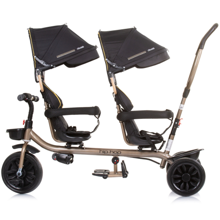 Tricicleta gemeni Chipolino Hip Hop ebony [3]