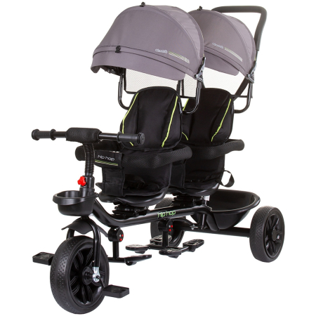 Triciclete - Tricicleta gemeni Chipolino Hip Hop graphite