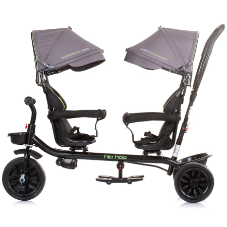 Tricicleta gemeni Chipolino Hip Hop graphite [2]