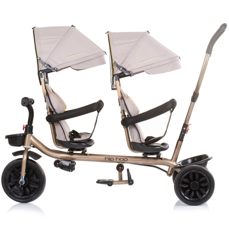 Tricicleta gemeni Chipolino Hip Hop sand [3]