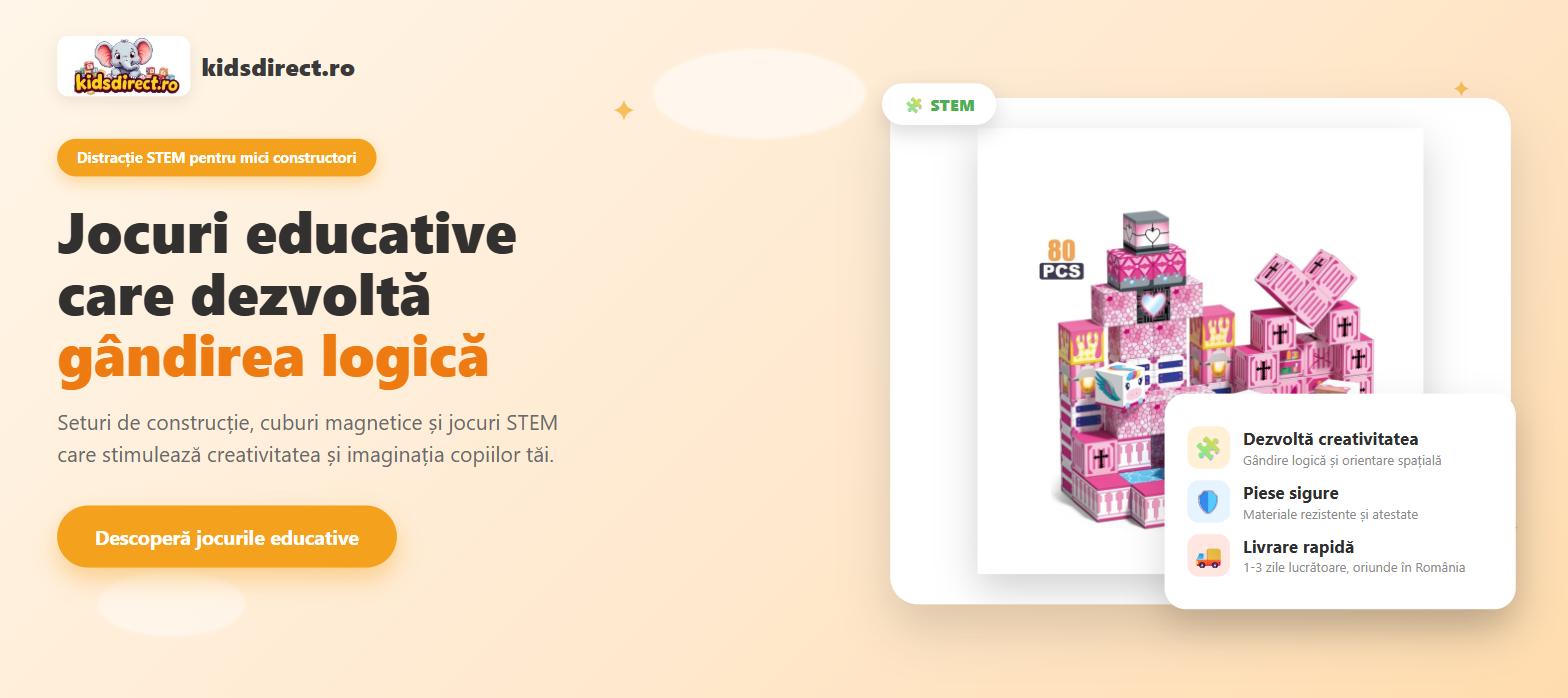 Jocuri educative si constructii