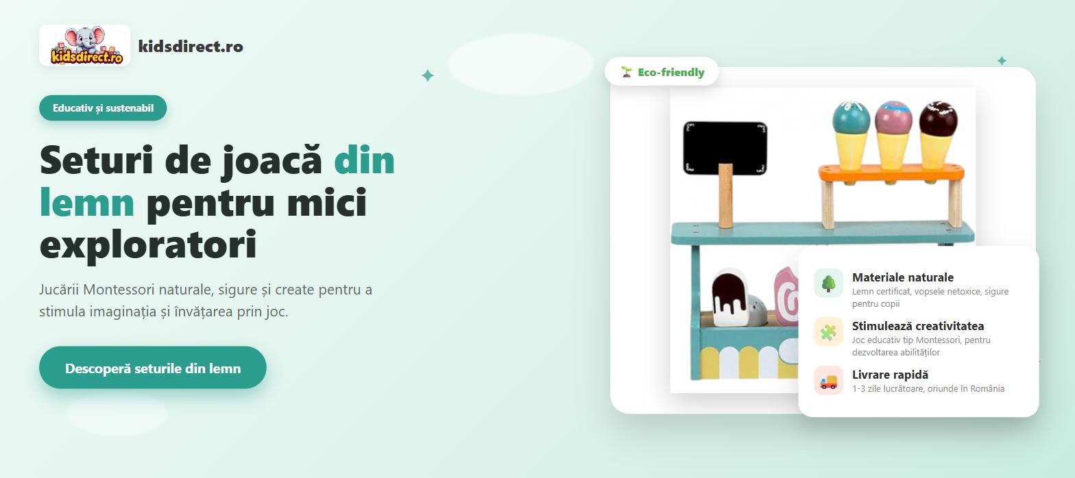 Jocuri si jucarii din lemn