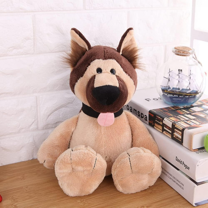 Jucarie de plus, Cainele Bruno, Maro, 30 cm [2]