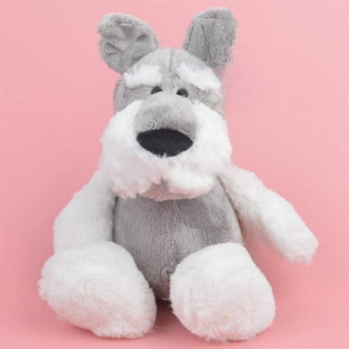 Jucarie de plus, Cainele Dusty, Gri, 30 cm [3]