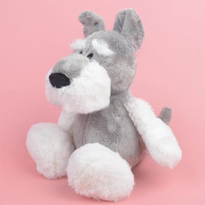 Jucarie de plus, Cainele Dusty, Gri, 30 cm [4]