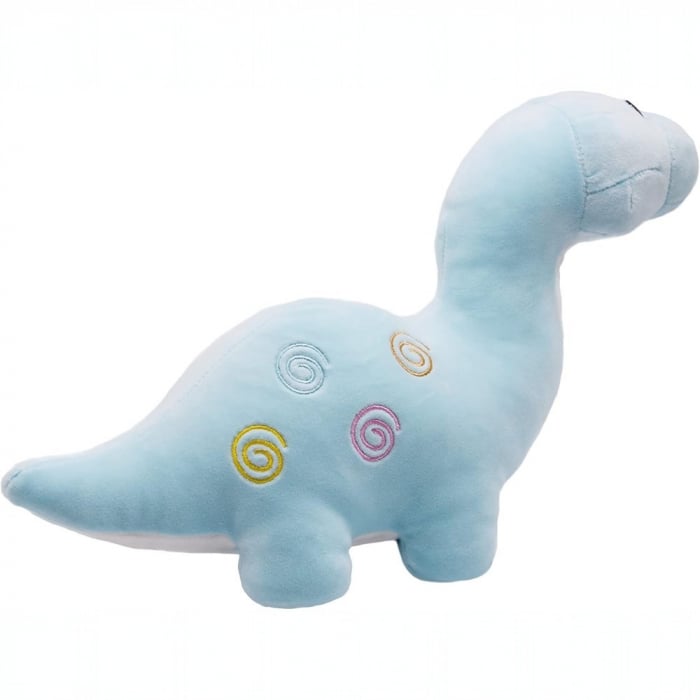 Jucarie de plus Dinozaur Albastru Bluzi 42 cm copii [3]