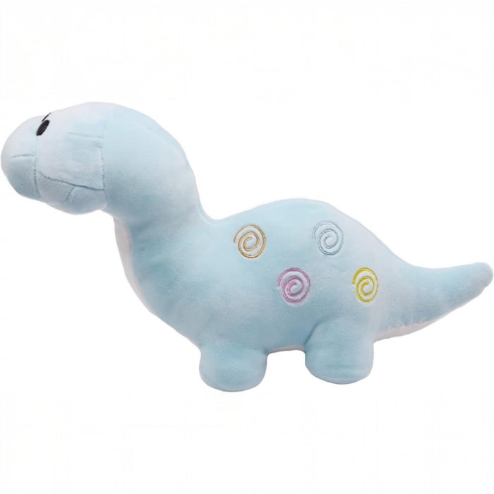 Jucarie de plus Dinozaur Albastru Bluzi 42 cm copii [2]