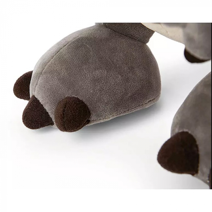 Jucarie de plus, Dinozaurul Rexie, Gri, 30 cm [7]