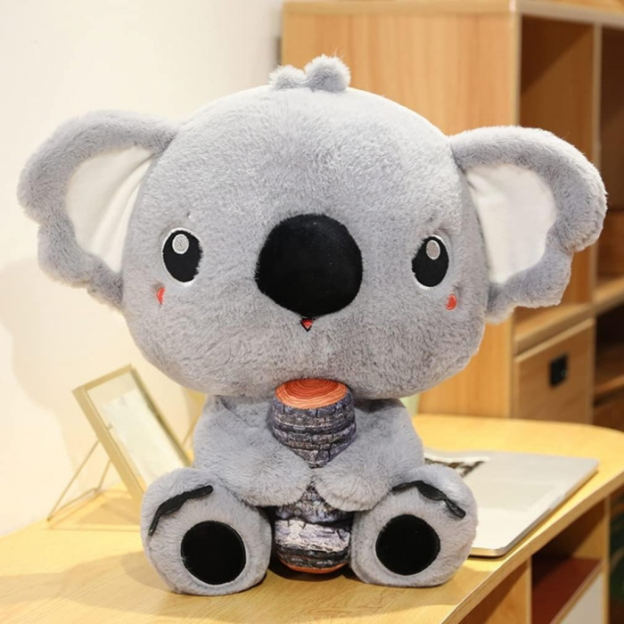 Jucarie de plus Koala Gri Koko 30 cm copii [3]
