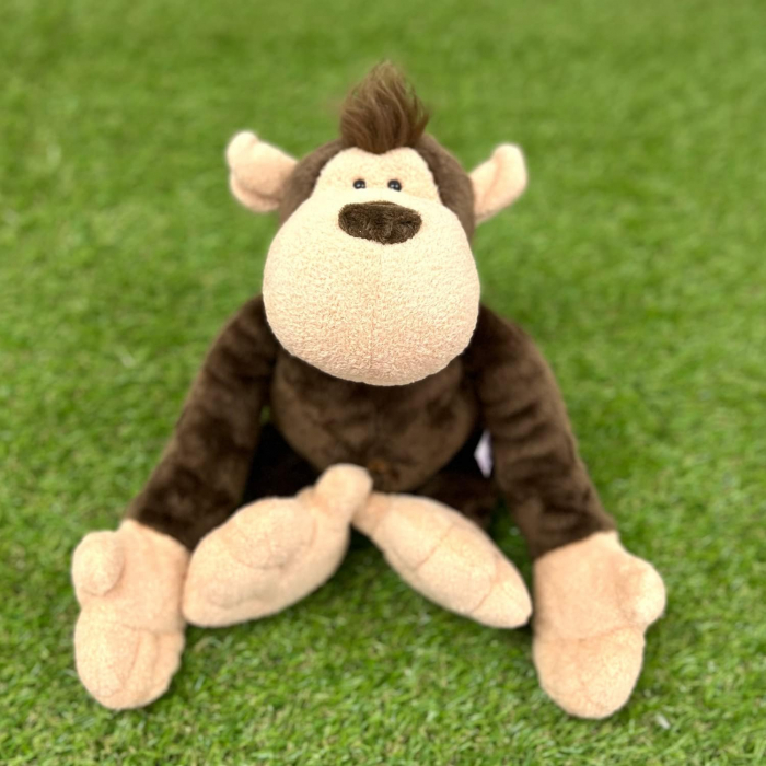 Jucarie de plus, Maimutica Kiki, Maro, 30 cm [2]