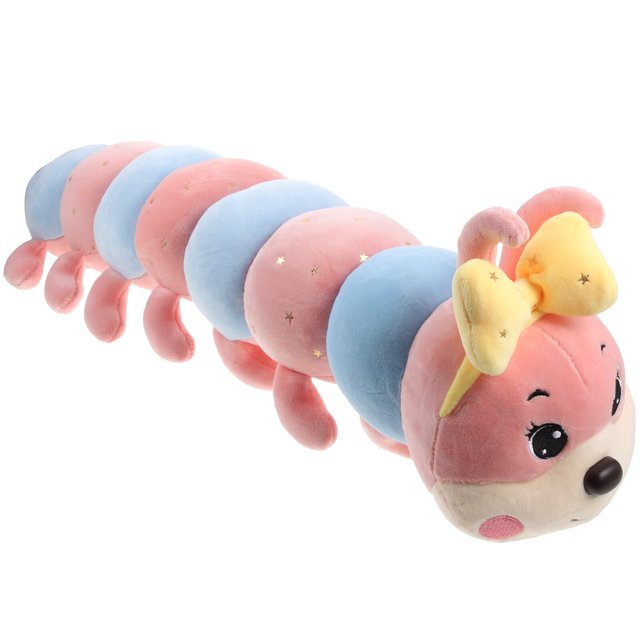 Jucarie de plus, Omida Cozy, Roz/Bleu, 100 cm [5]