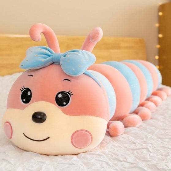 Jucarie de plus, Omida Cozy, Roz/Bleu, 55 cm [8]